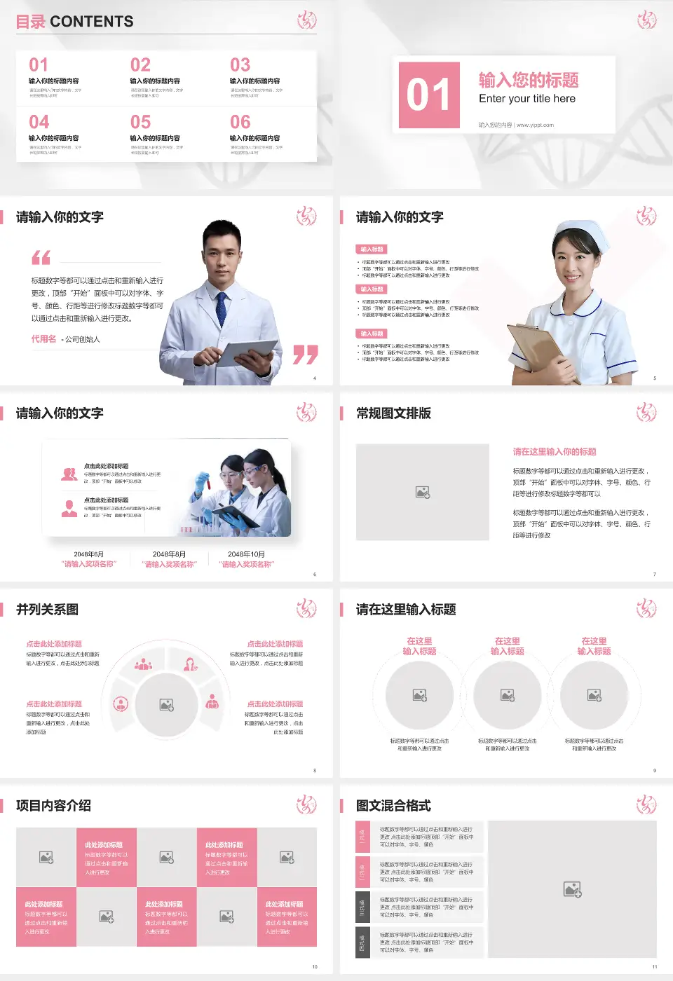 安康市妇幼保健院科研成果展示PPT模板16:9格式幻灯片预览图2