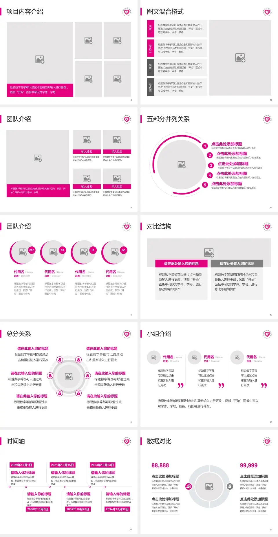 宝鸡市妇幼保健院医疗知识普及PPT模板4:3格式幻灯片预览图3