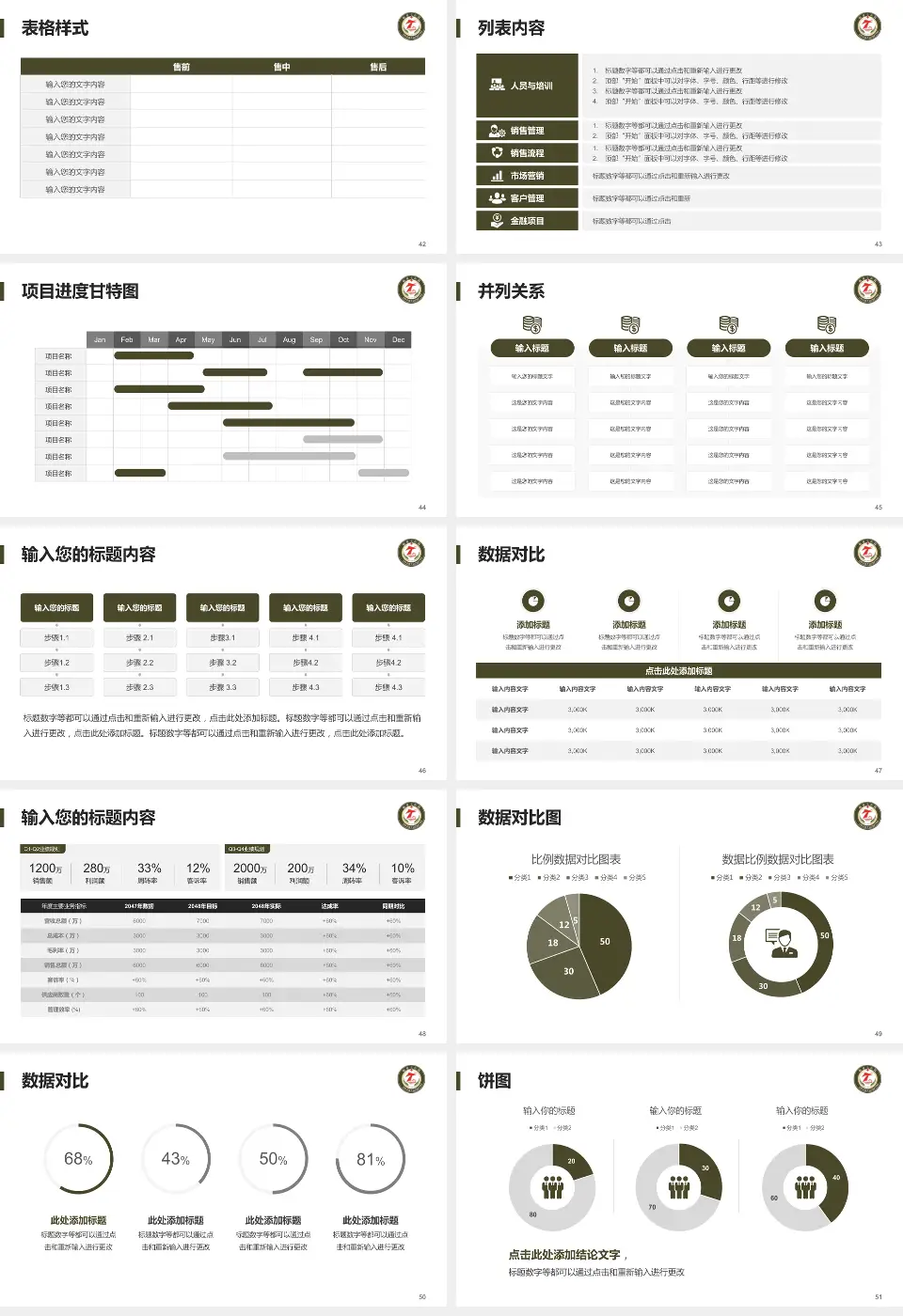 临夏七医院医疗行业比赛专用PPT模板16:9格式幻灯片预览图6