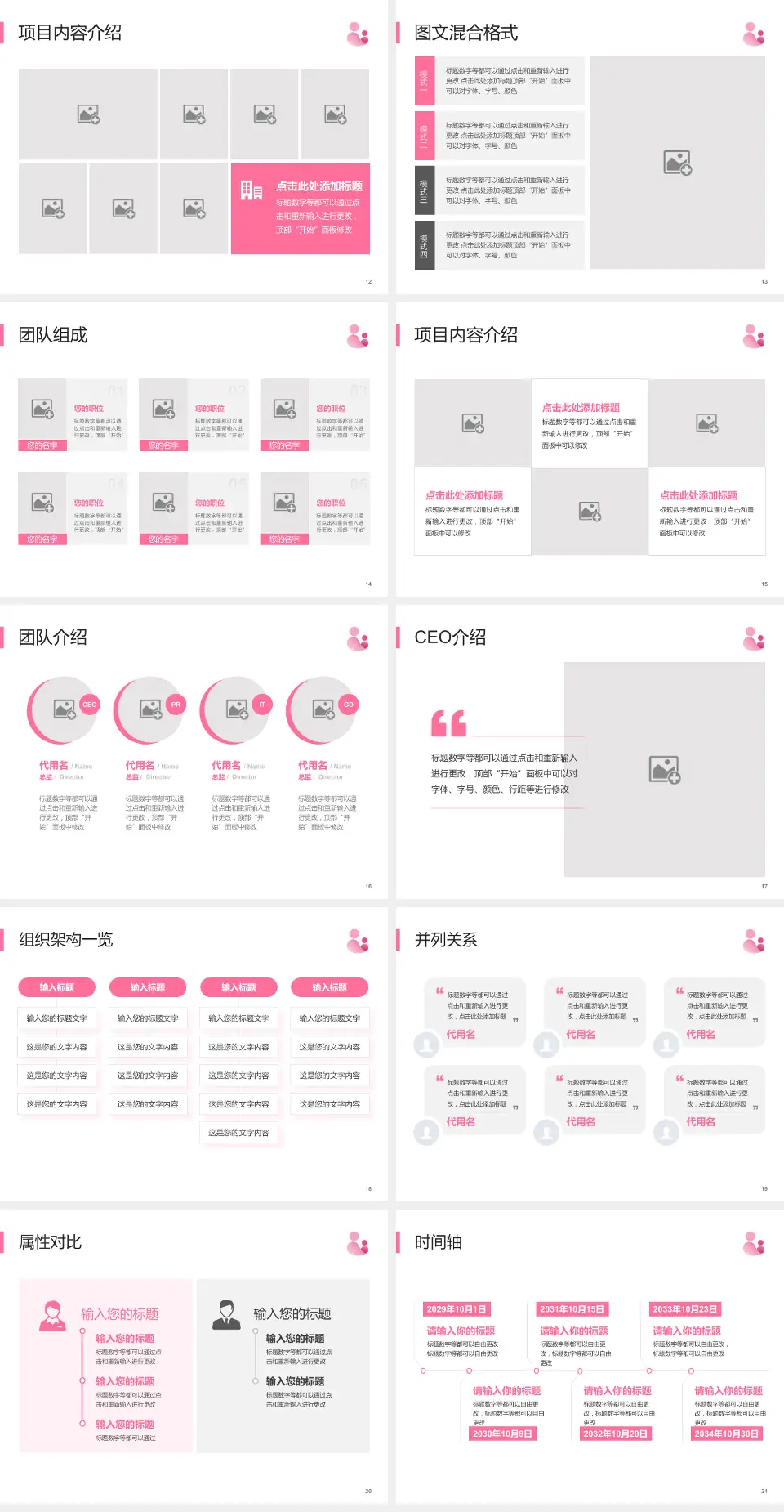 福清市妇幼保健院患者教育与指导PPT模板4:3格式幻灯片预览图3
