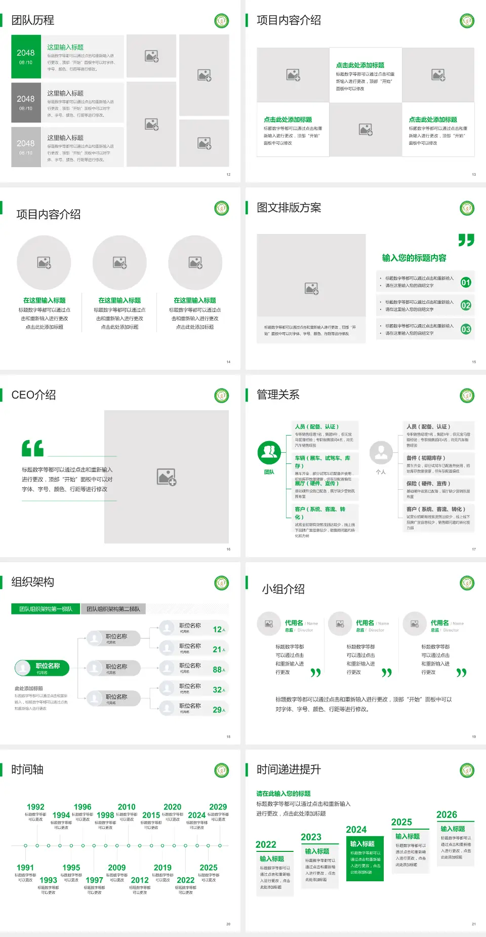 福建省福州市儿童医院医院管理报告PPT模板4:3格式幻灯片预览图3
