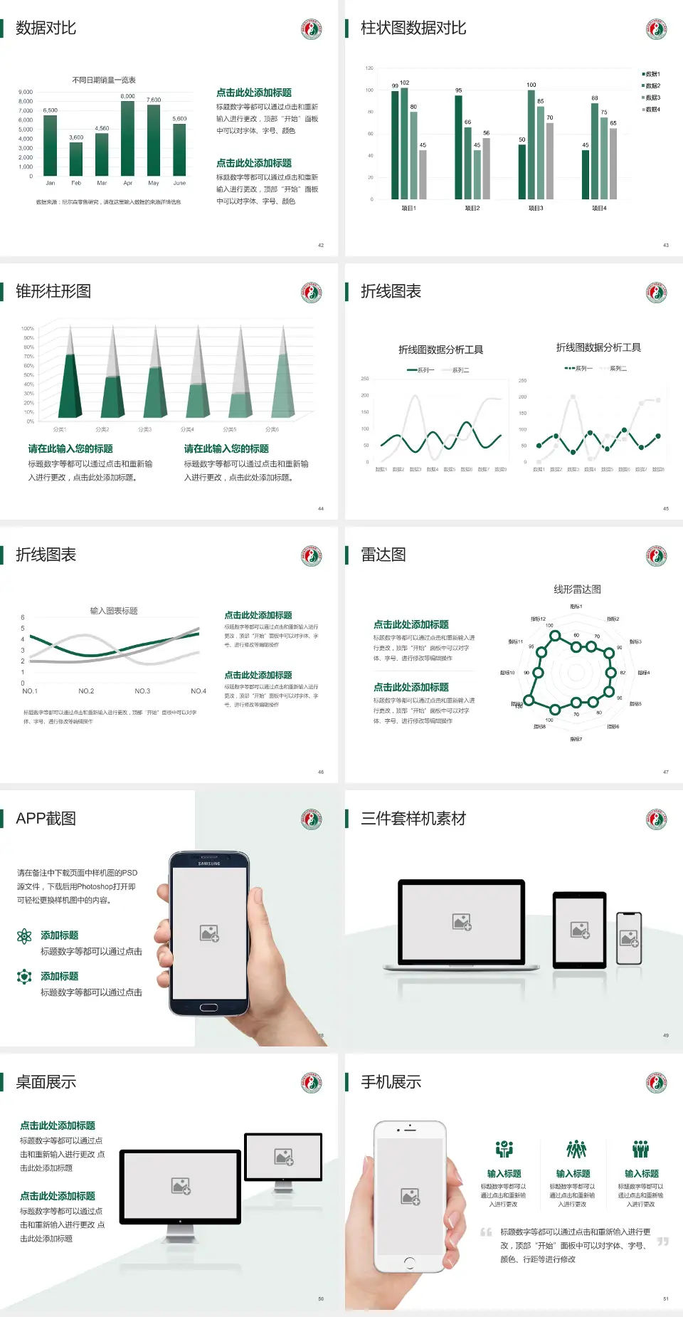 福建省第二人民医院医院管理报告PPT模板4:3格式幻灯片预览图6