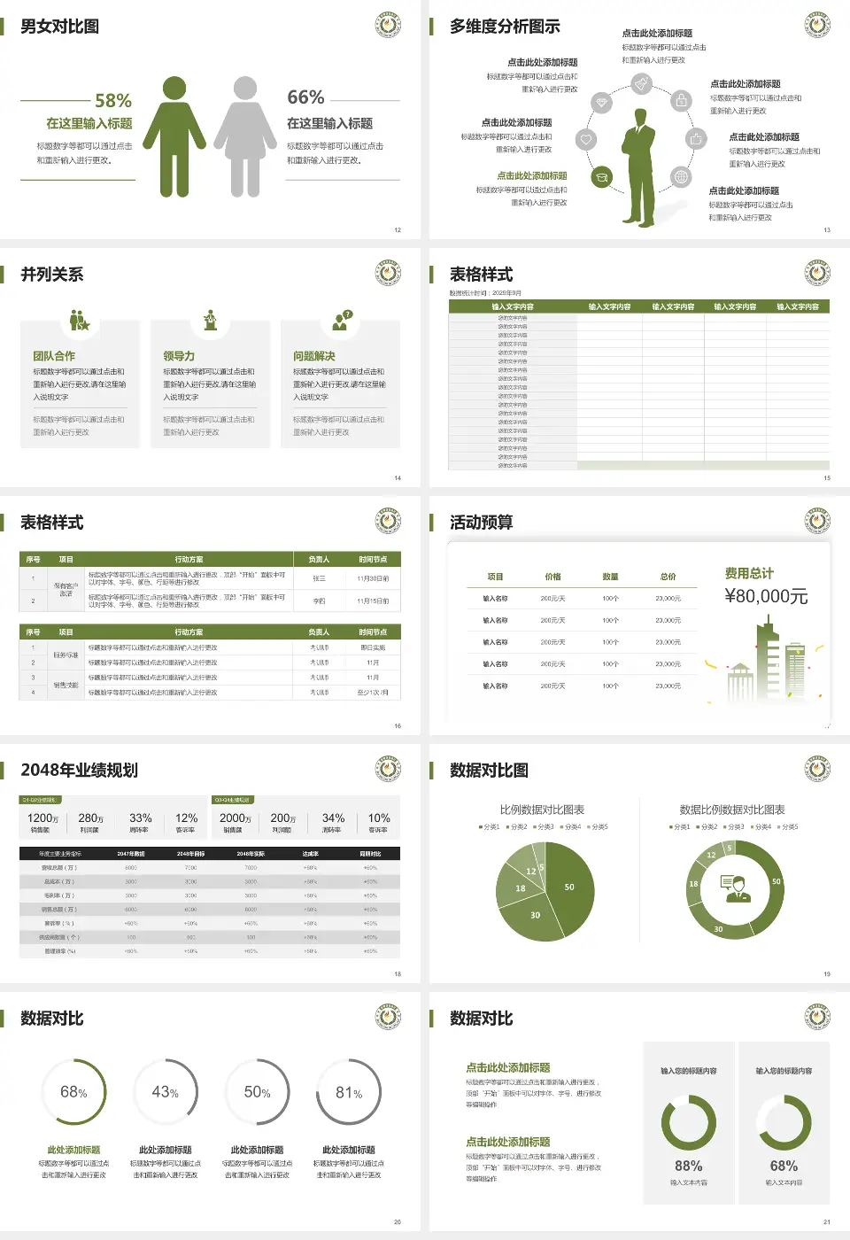 武警甘肃省总队医院财务与预算报告PPT模板16:9格式幻灯片预览图3