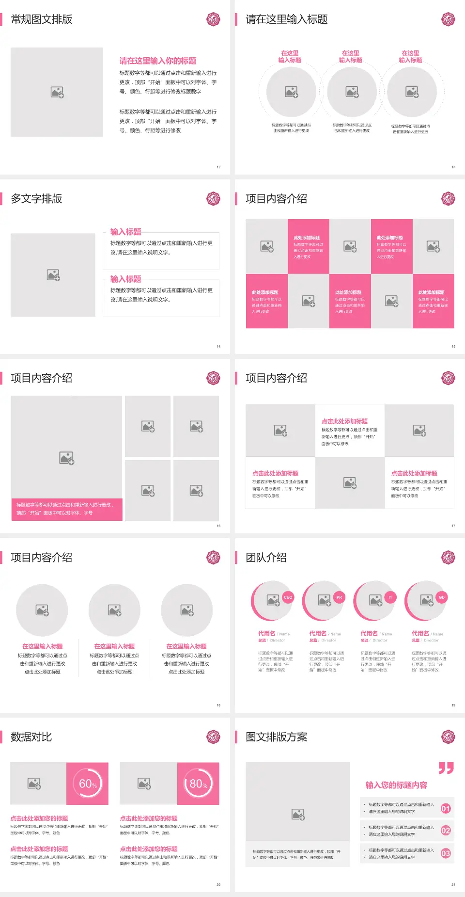 商洛市妇幼保健院品管圈PDCA演示专用PPT模板4:3格式幻灯片预览图3