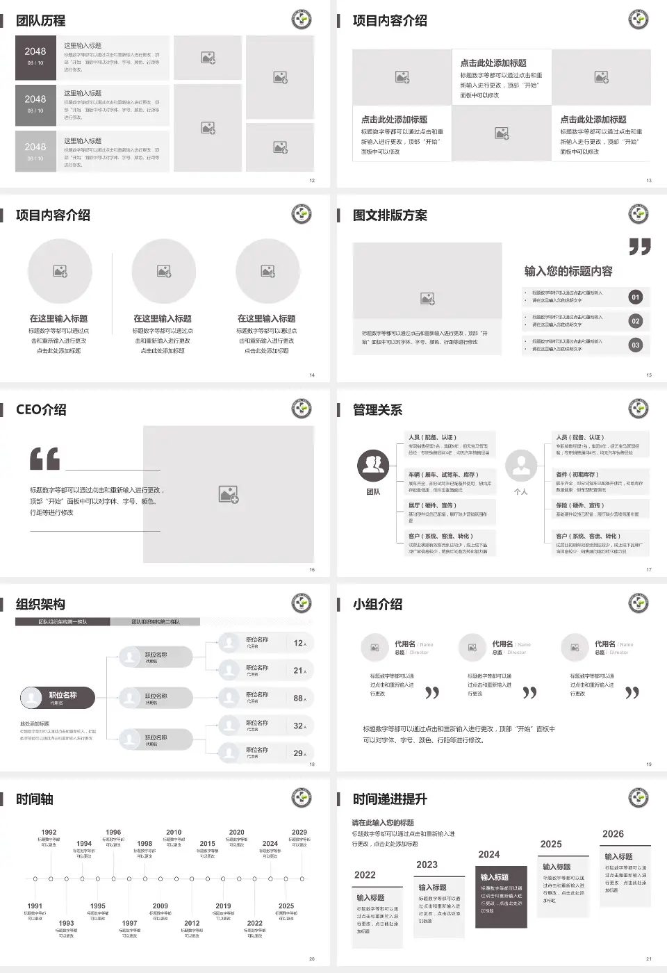 金川集团有限公司职工医院医院管理报告PPT模板16:9格式幻灯片预览图3