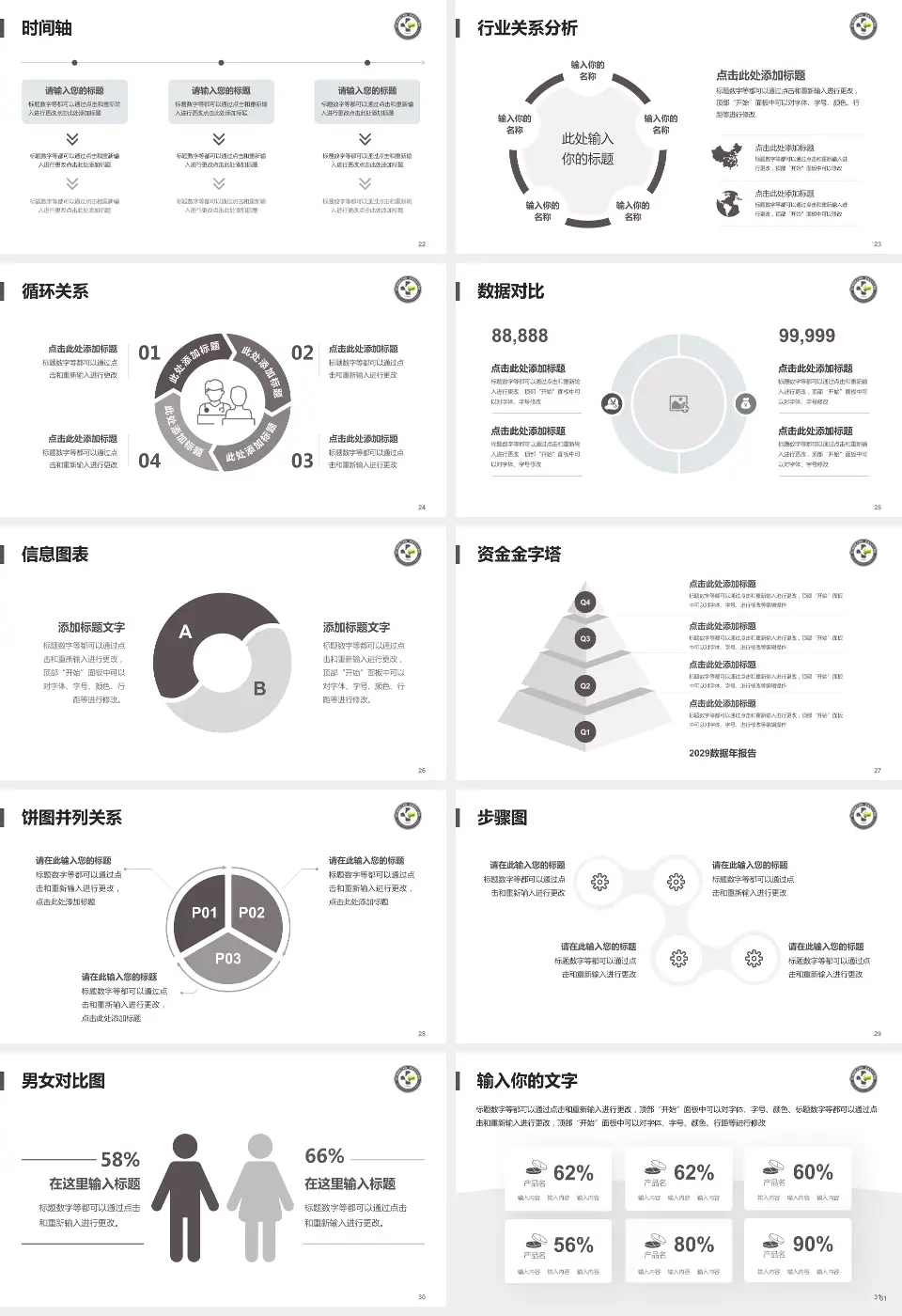 金川集团有限公司职工医院医院管理报告PPT模板16:9格式幻灯片预览图4