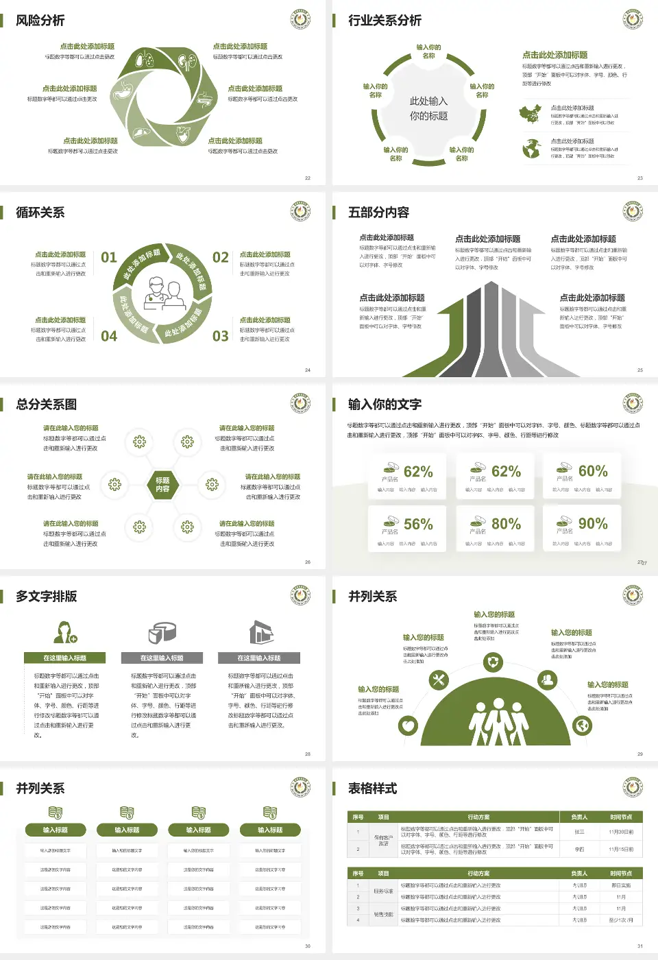 武警甘肃省总队医院科室介绍与推广PPT模板16:9格式幻灯片预览图4