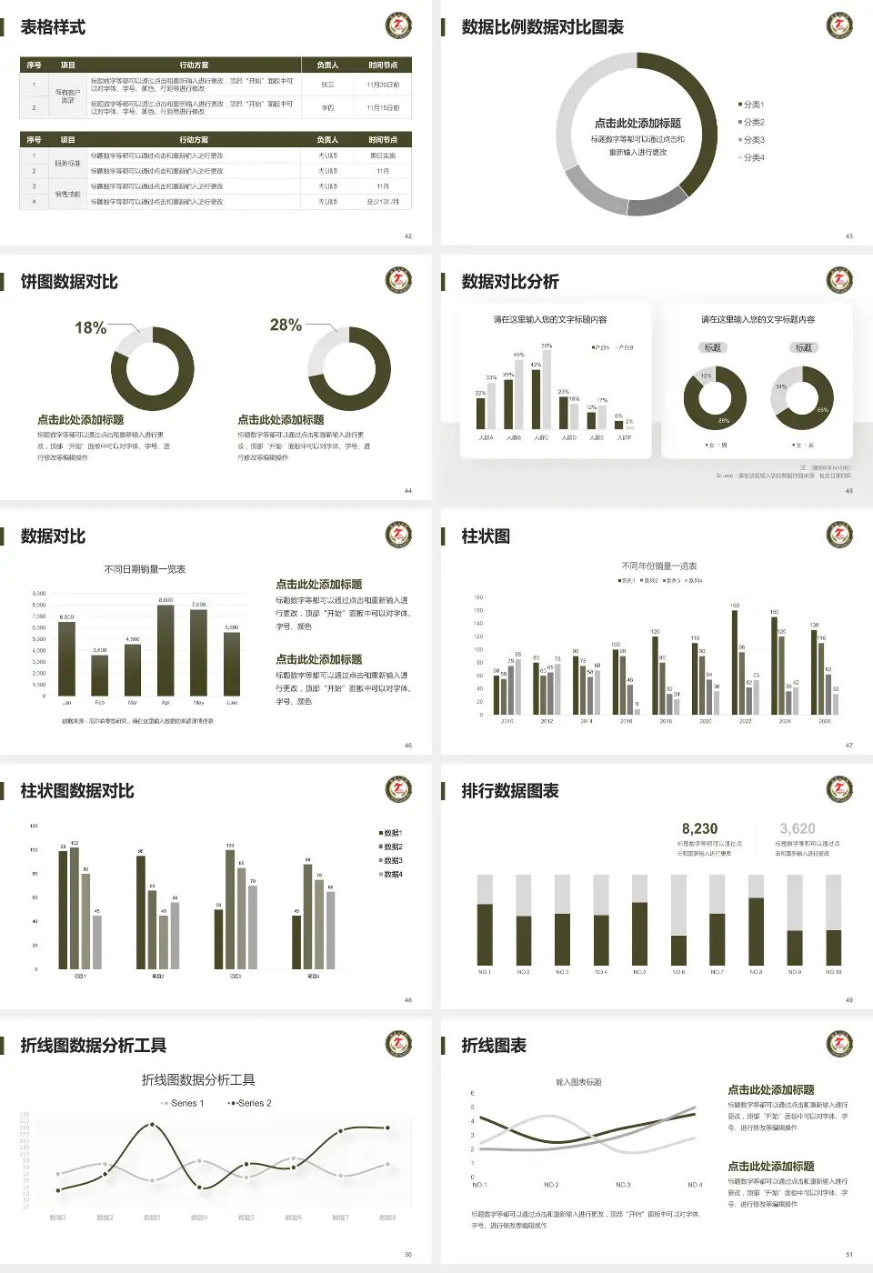 临夏七医院医院简介/日常通用PPT模板16:9格式幻灯片预览图6