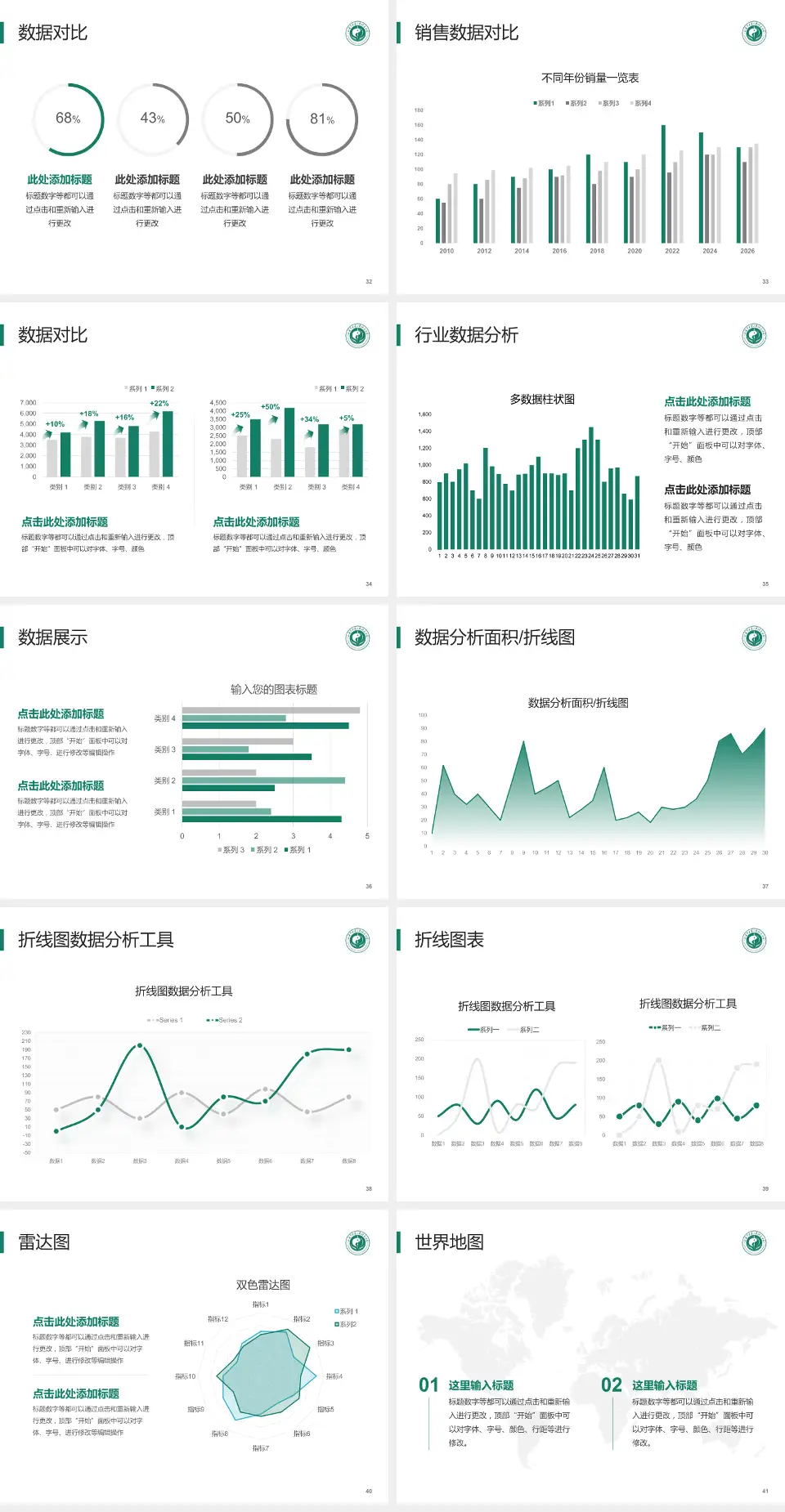 甘肃中医学院附属医院北院会议与研讨会PPT模板4:3格式幻灯片预览图5