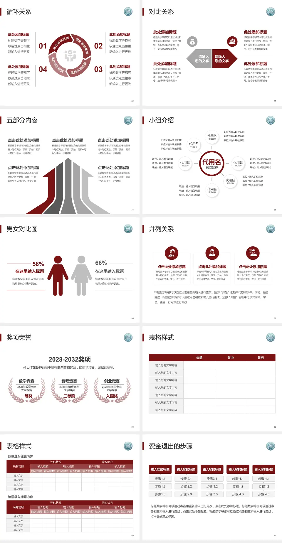 兰州市中医骨伤科医院医院简介/日常通用PPT模板4:3格式幻灯片预览图5
