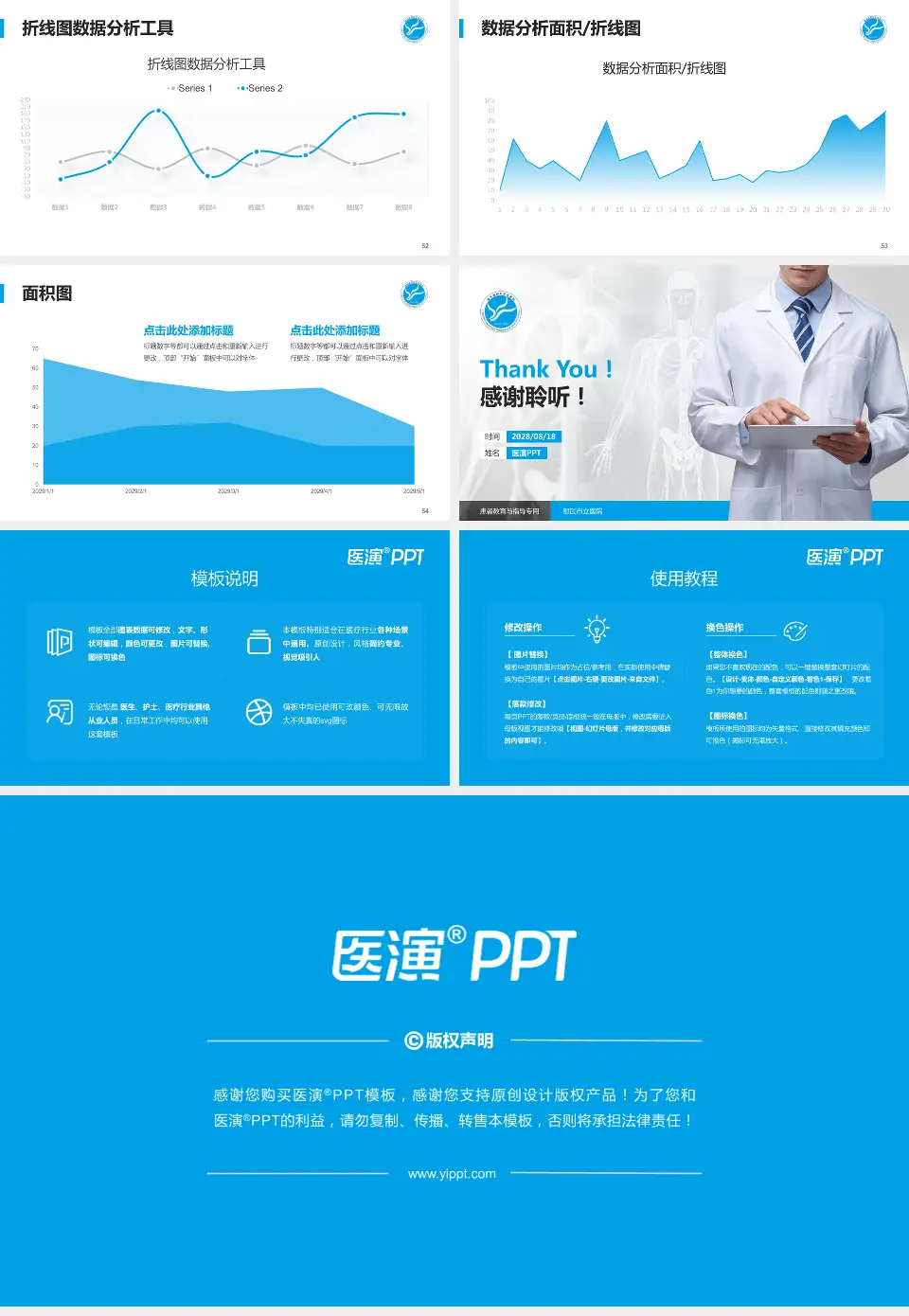 邵武市立医院患者教育与指导PPT模板16:9格式幻灯片预览图7