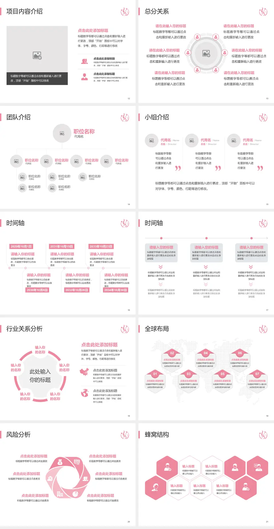 安康市妇幼保健院会议与研讨会PPT模板4:3格式幻灯片预览图3