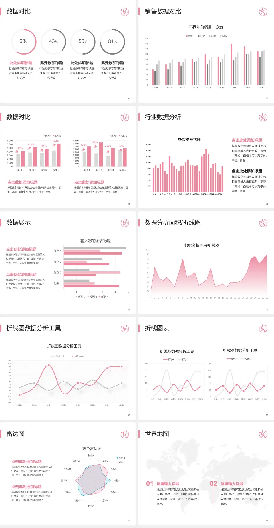 安康市妇幼保健院会议与研讨会PPT模板4:3格式幻灯片预览图5