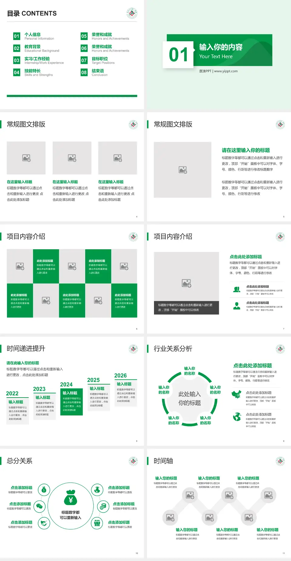 兰州大学第一医院财务与预算报告PPT模板4:3格式幻灯片预览图2