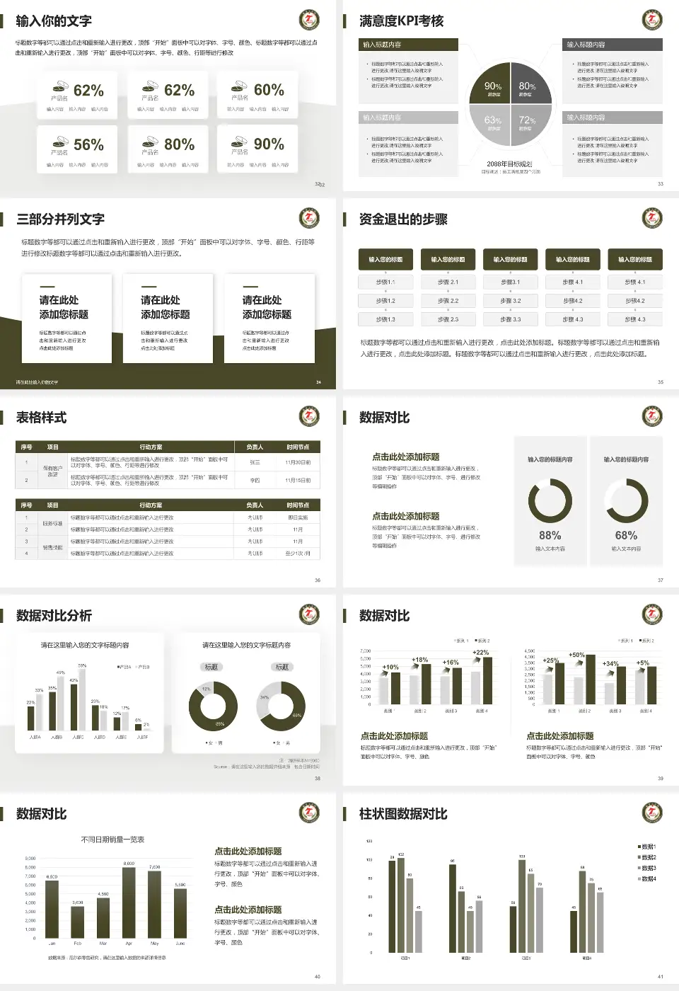临夏七医院科研成果展示PPT模板16:9格式幻灯片预览图5