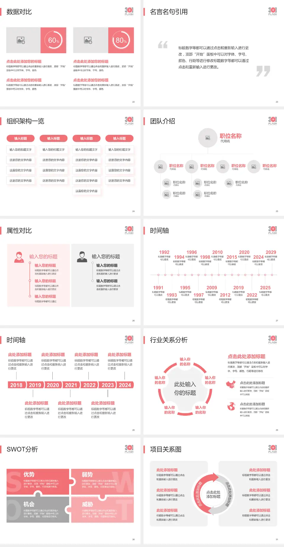 中国人民解放军第三中心医院医院简介/日常通用PPT模板4:3格式幻灯片预览图4