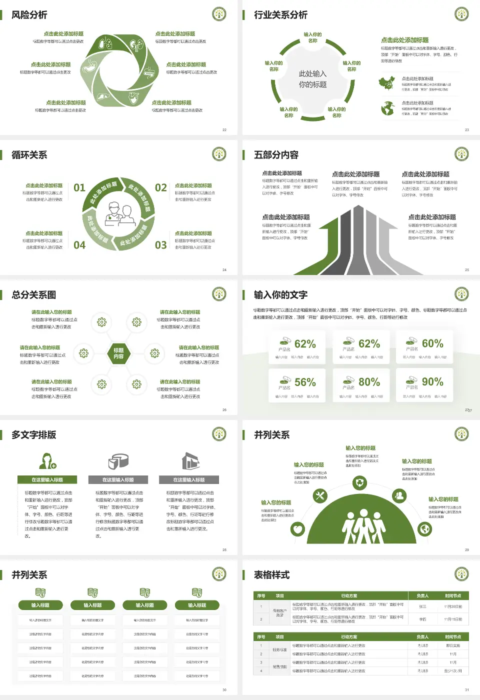 杨凌示范区医院科室介绍与推广PPT模板16:9格式幻灯片预览图4