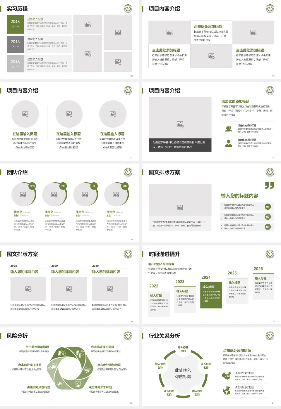 武警甘肃省总队医院个人求职应聘简历PPT模板16:9格式幻灯片预览图3