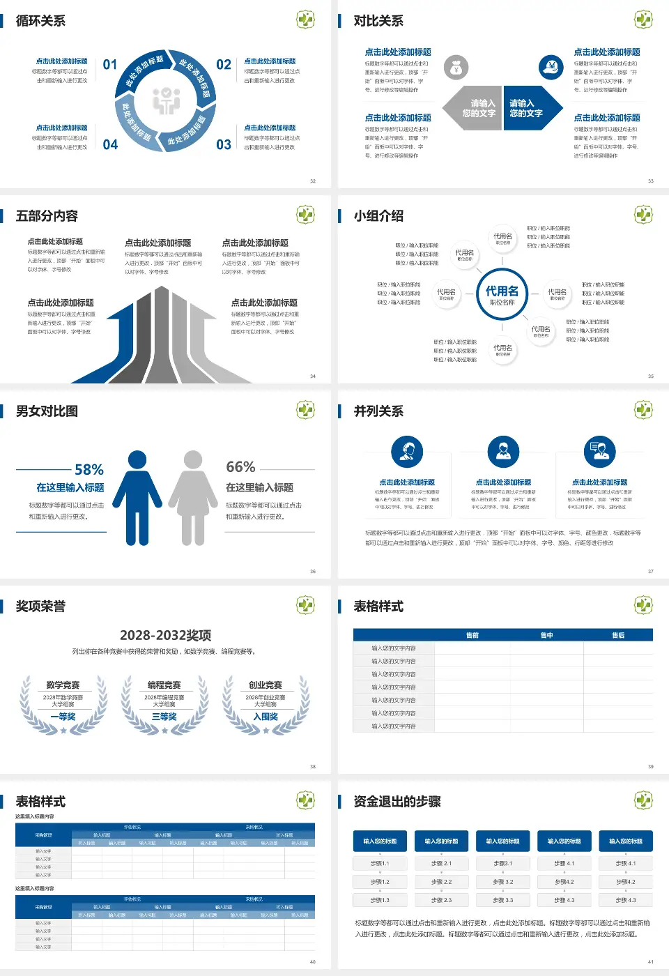 临夏州人民医院医院简介/日常通用PPT模板16:9格式幻灯片预览图5