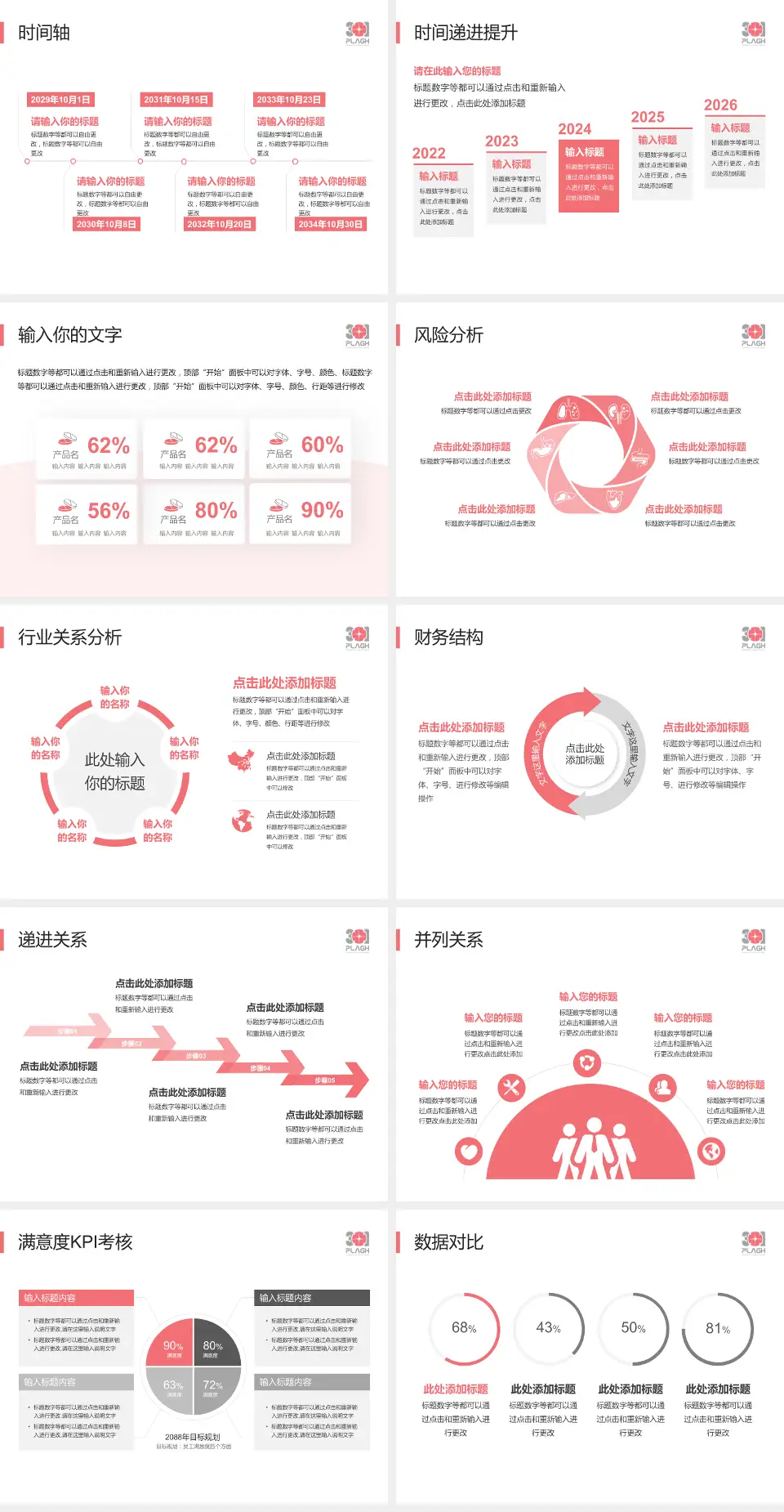 中国人民解放军第三中心医院病例分享与讨论PPT模板4:3格式幻灯片预览图3