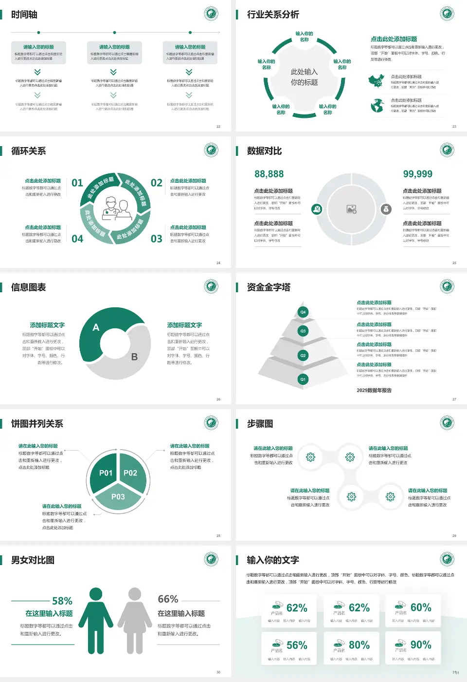 甘肃中医学院附属医院东院医院管理报告PPT模板16:9格式幻灯片预览图4