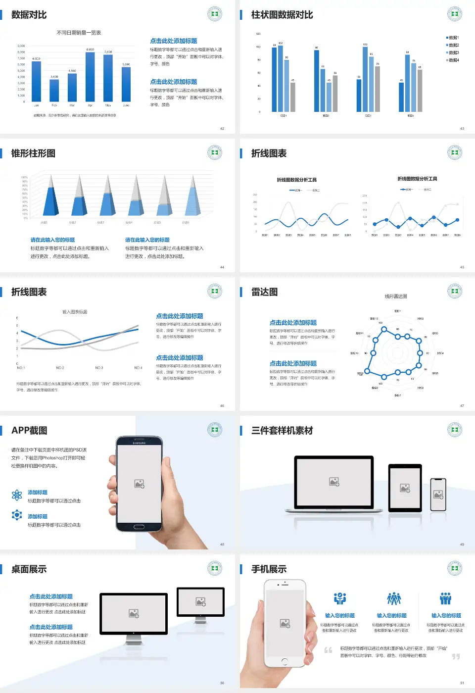 兰州大学口腔医院医院管理报告PPT模板16:9格式幻灯片预览图6