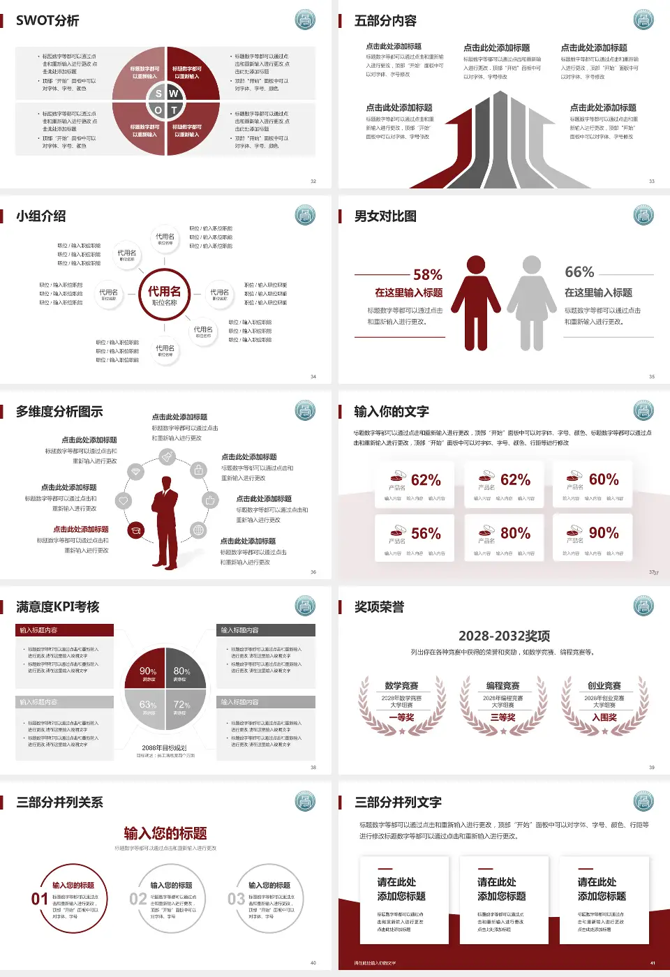 兰州市中医骨伤科医院医疗行业比赛专用PPT模板16:9格式幻灯片预览图5