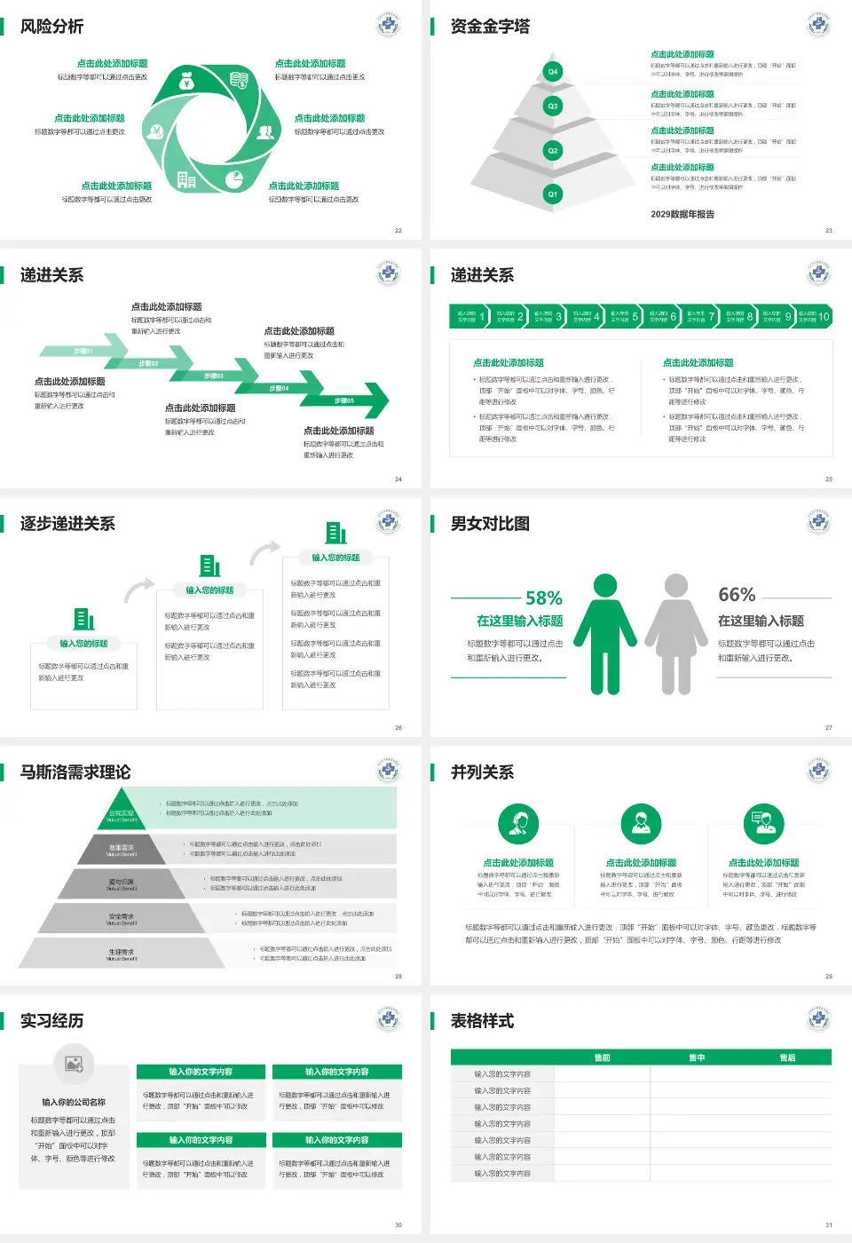 天水市第二人民医院项目申请与汇报PPT模板16:9格式幻灯片预览图4