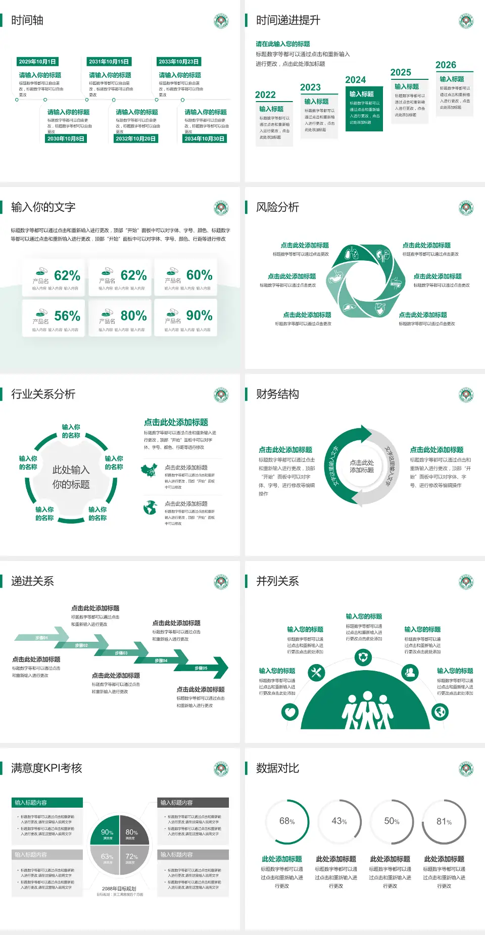 安康市中医院病例分享与讨论PPT模板4:3格式幻灯片预览图3