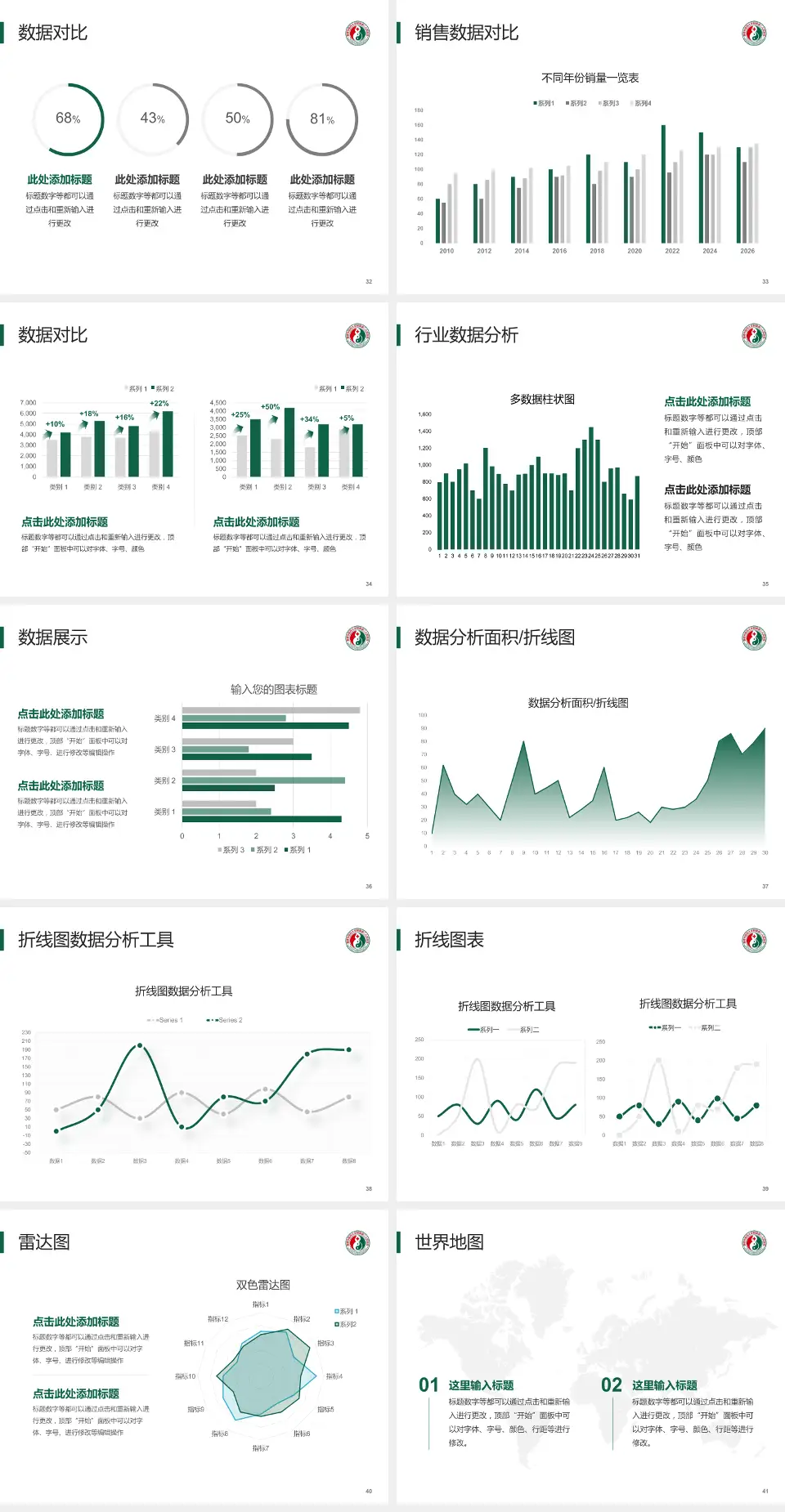 福建省第二人民医院会议与研讨会PPT模板4:3格式幻灯片预览图5