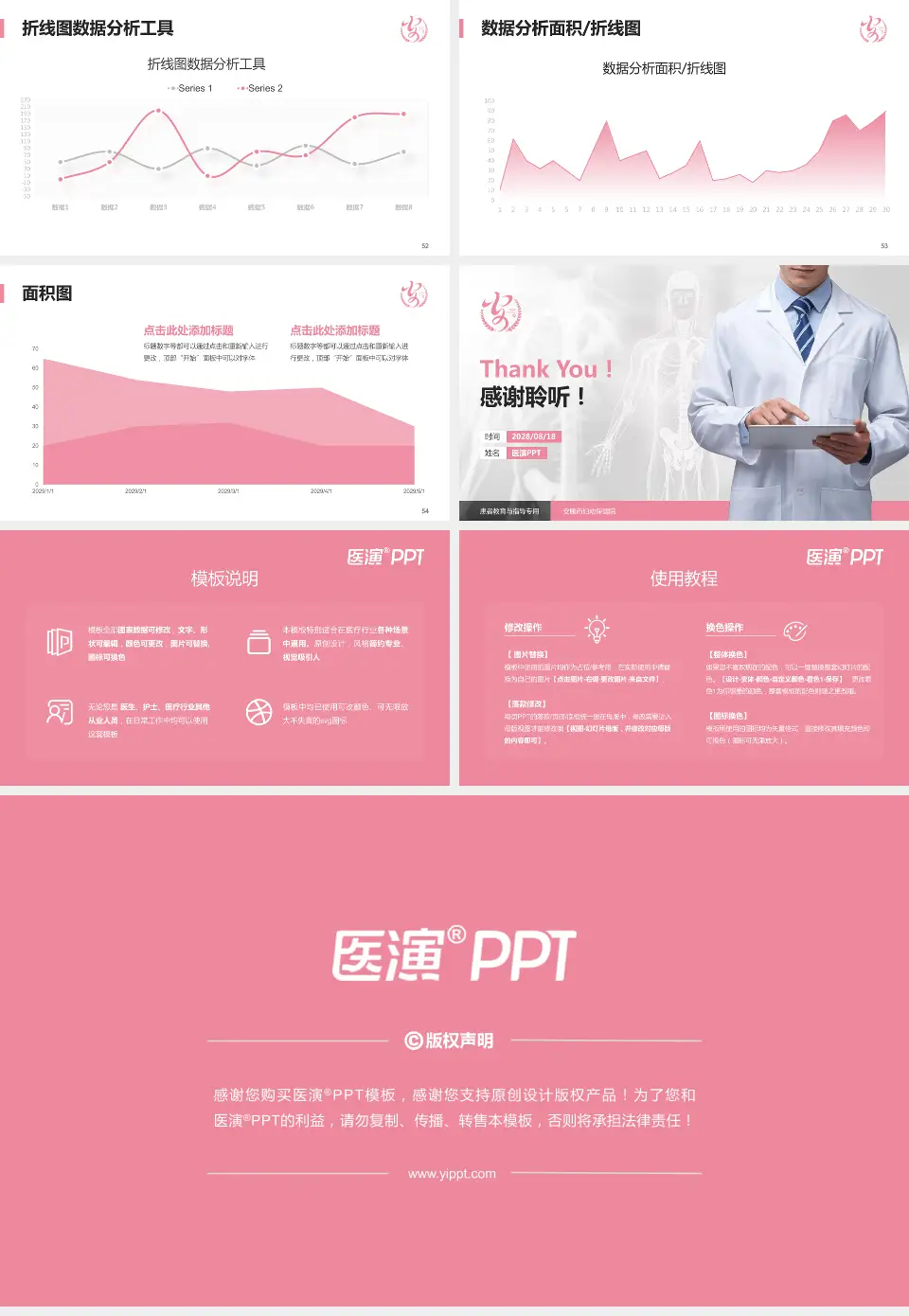 安康市妇幼保健院患者教育与指导PPT模板16:9格式幻灯片预览图7