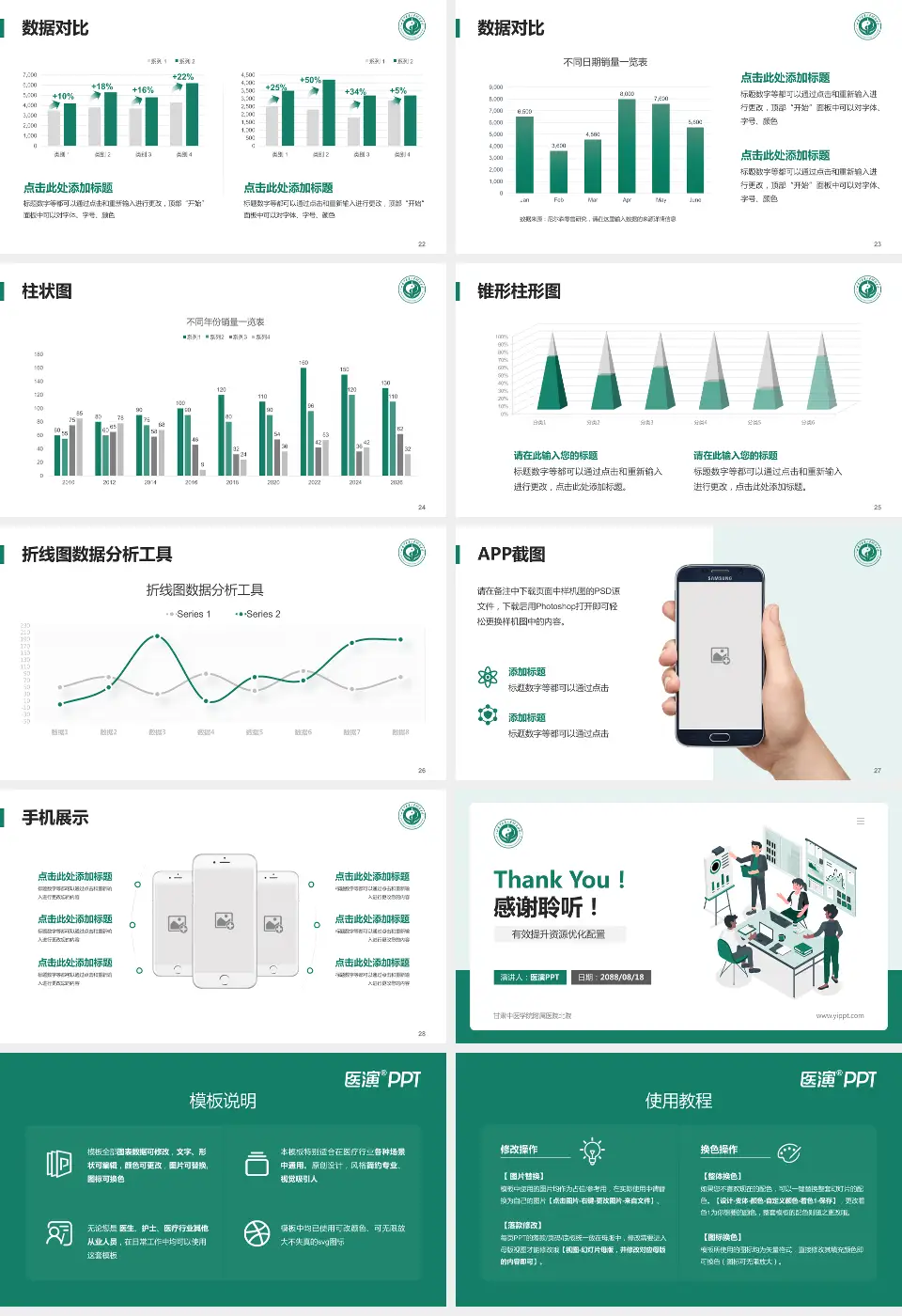 甘肃中医学院附属医院北院财务与预算报告PPT模板16:9格式幻灯片预览图4