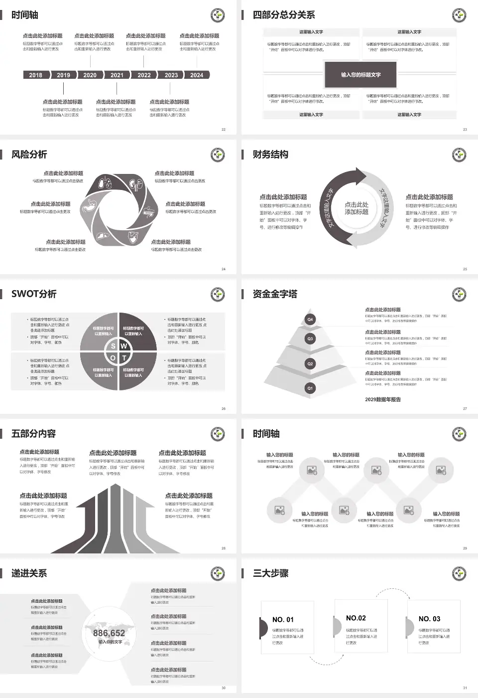 金川集团有限公司职工医院患者教育与指导PPT模板16:9格式幻灯片预览图4