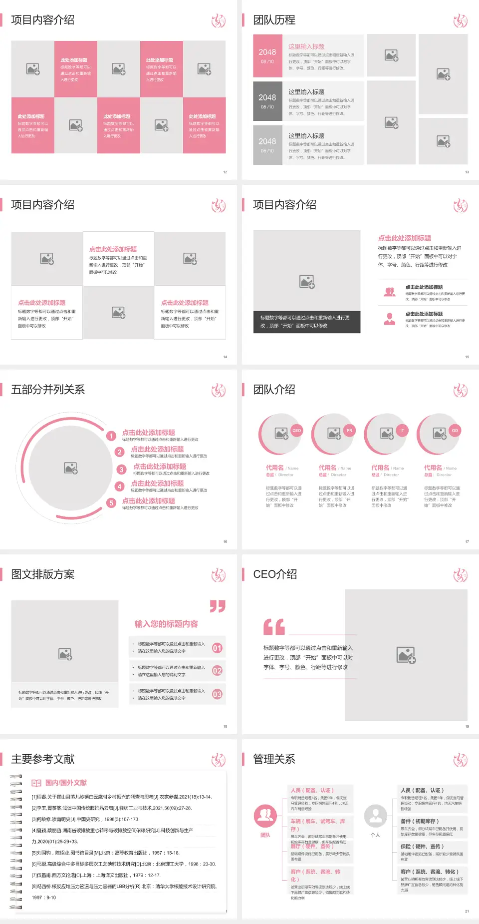 安康市妇幼保健院医疗行业比赛专用PPT模板4:3格式幻灯片预览图3