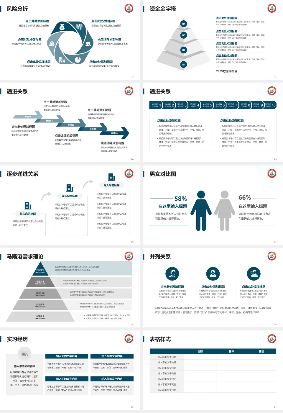 龙岩市第一医院项目申请与汇报PPT模板16:9格式幻灯片预览图4
