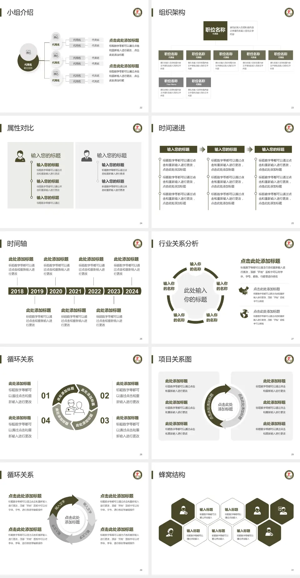 临夏七医院品管圈PDCA演示专用PPT模板4:3格式幻灯片预览图4