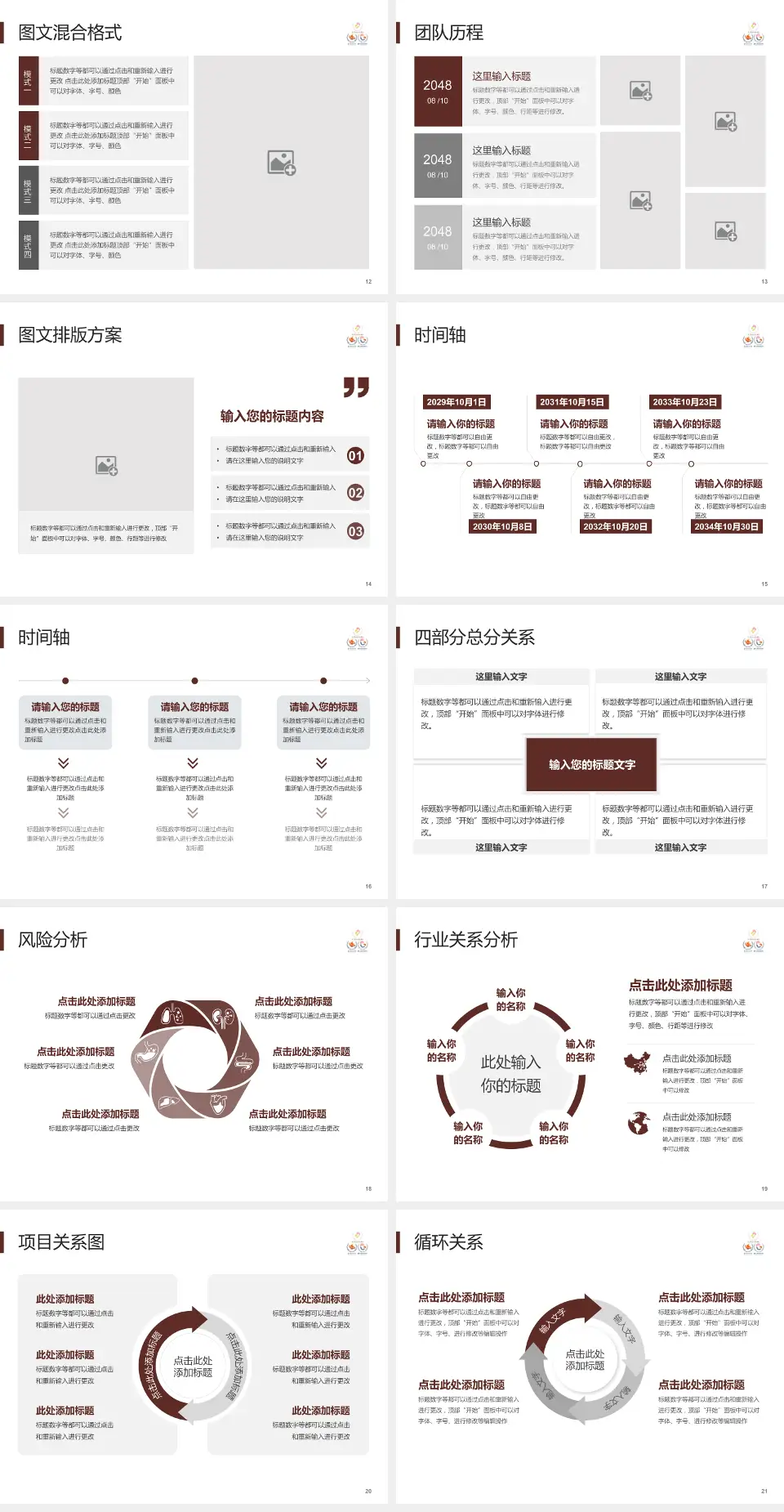甘肃省妇幼保健院项目申请与汇报PPT模板4:3格式幻灯片预览图3