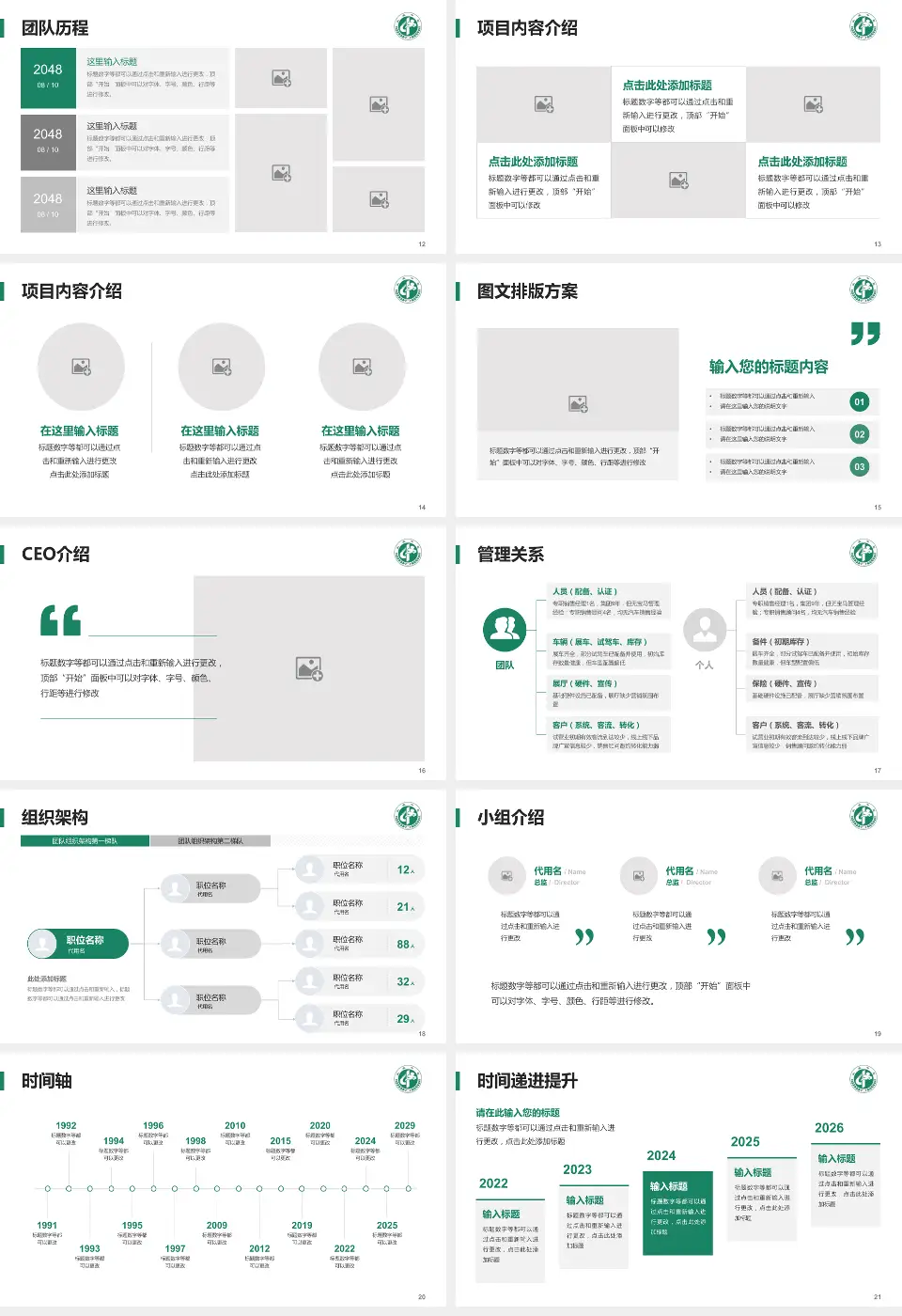 武威市中医医院医院管理报告PPT模板16:9格式幻灯片预览图3