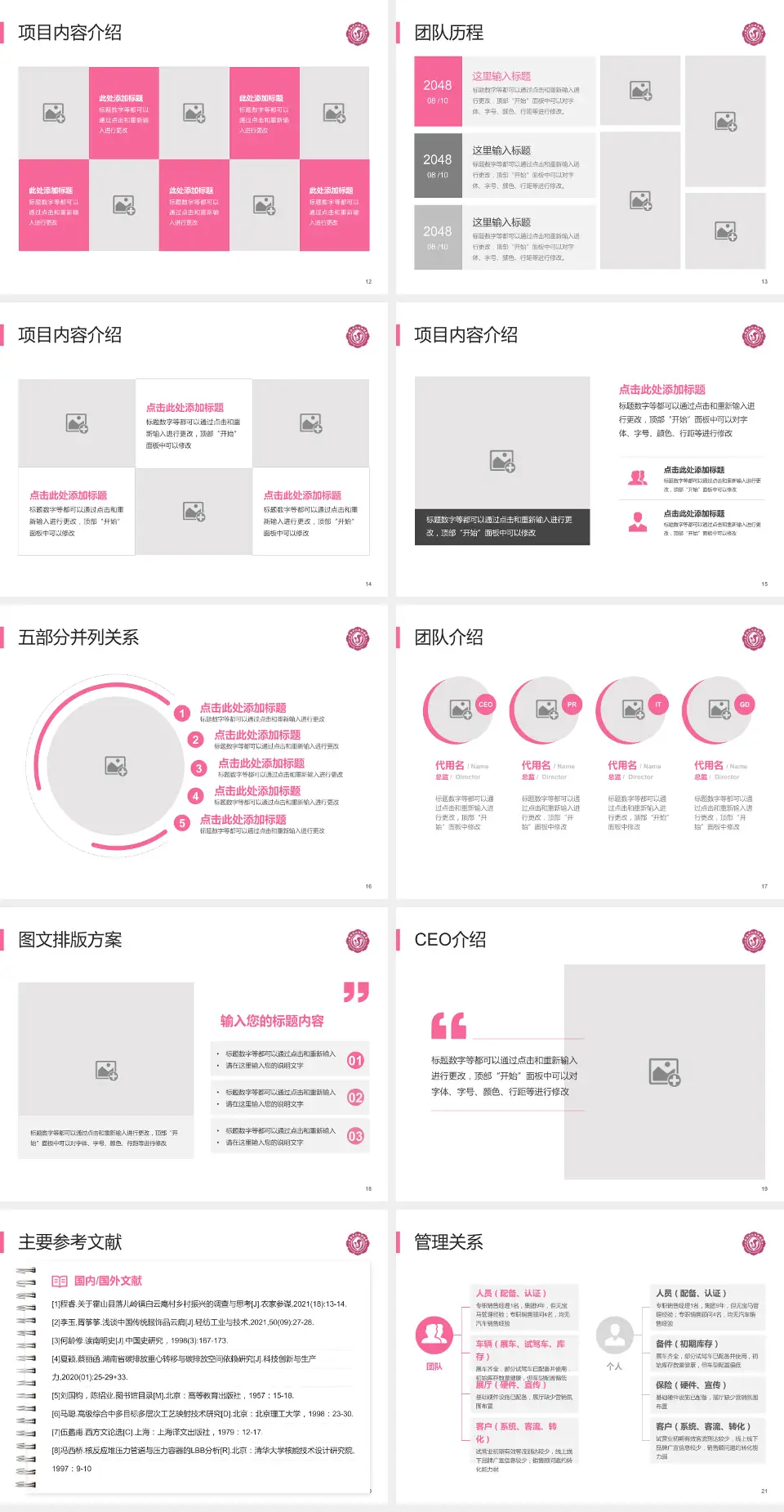 商洛市妇幼保健院医疗行业比赛专用PPT模板4:3格式幻灯片预览图3
