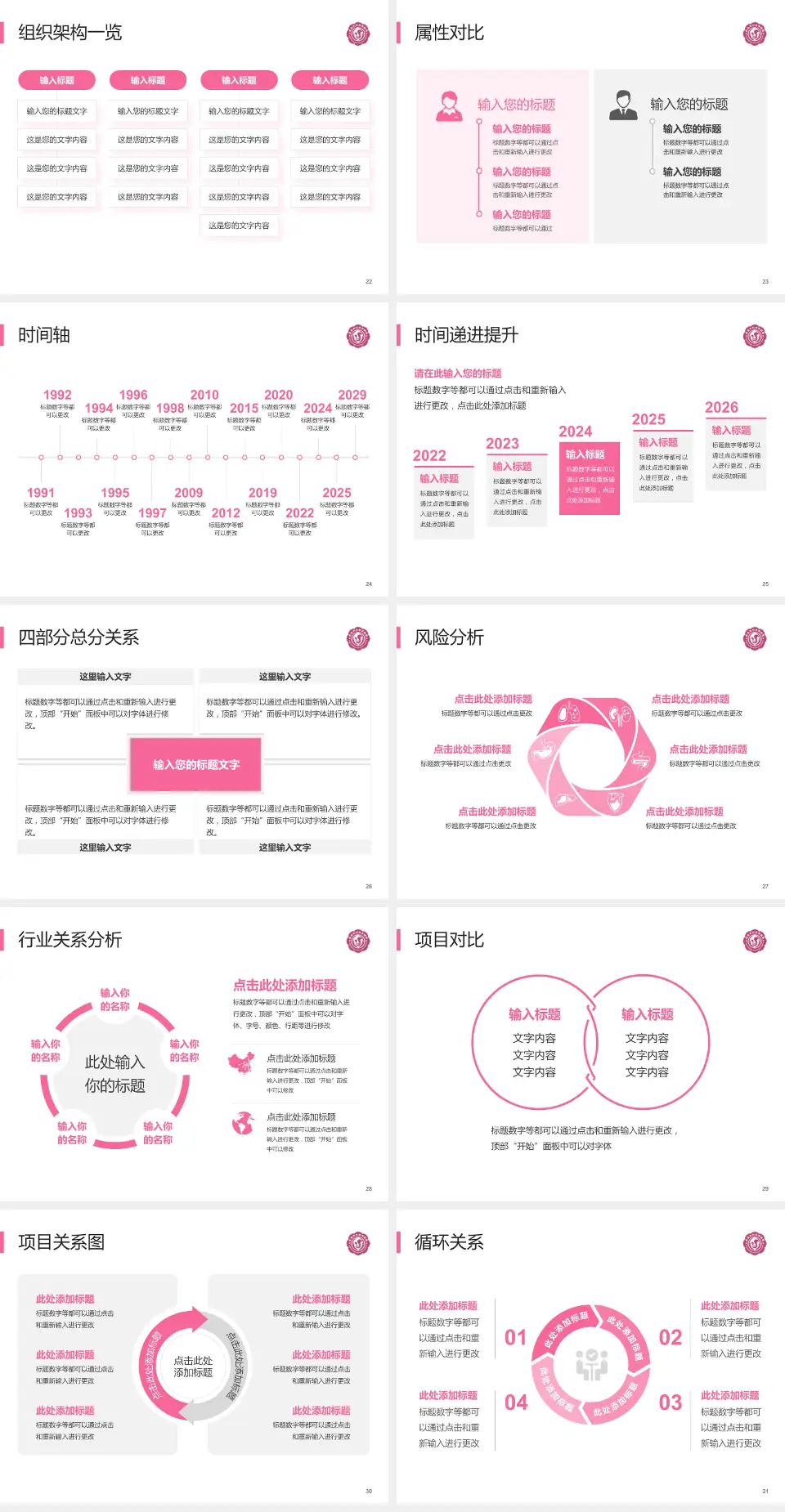 商洛市妇幼保健院医疗行业比赛专用PPT模板4:3格式幻灯片预览图4