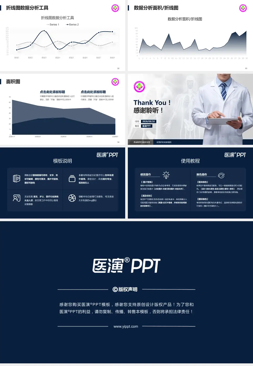 咸阳市妇幼保健院患者教育与指导PPT模板16:9格式幻灯片预览图7