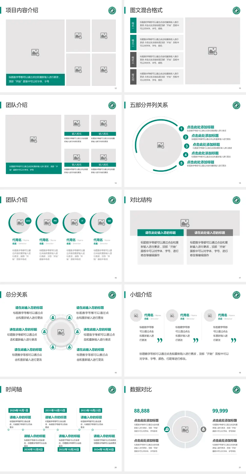 咸阳市第一人民医院医疗知识普及PPT模板4:3格式幻灯片预览图3