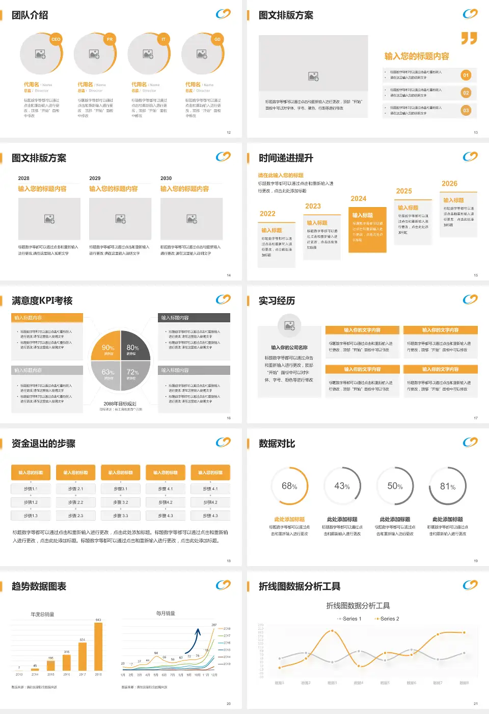 宝鸡市中医医院培训与教育PPT模板16:9格式幻灯片预览图3