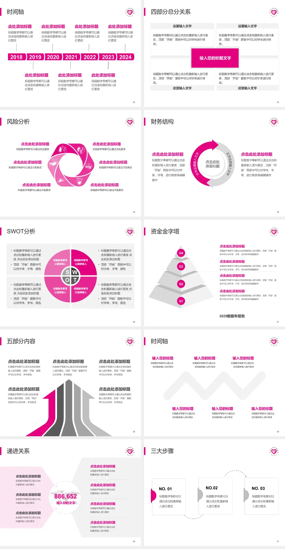 宝鸡市妇幼保健院患者教育与指导PPT模板4:3格式幻灯片预览图4