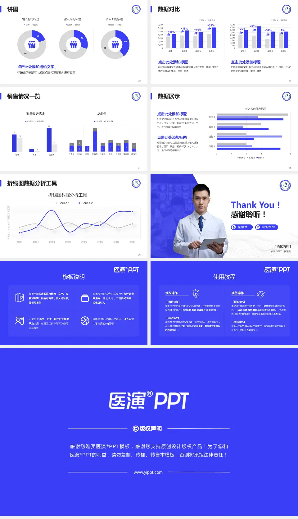 白银市第二人民医院病例分享与讨论PPT模板16:9格式幻灯片预览图4