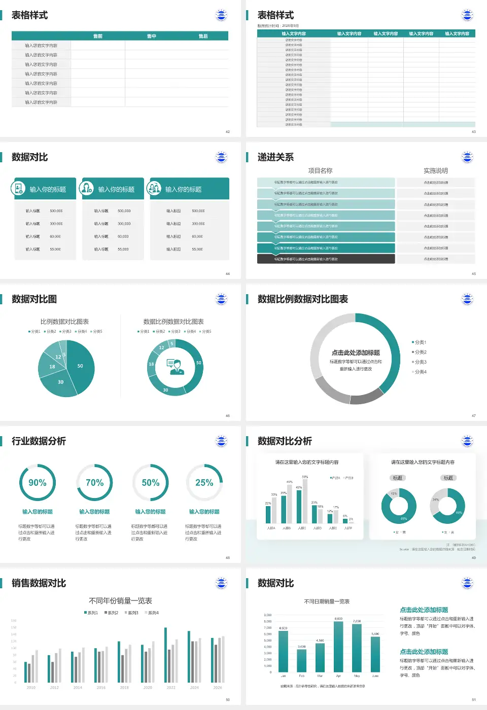 天水市中医医院品管圈PDCA演示专用PPT模板16:9格式幻灯片预览图6