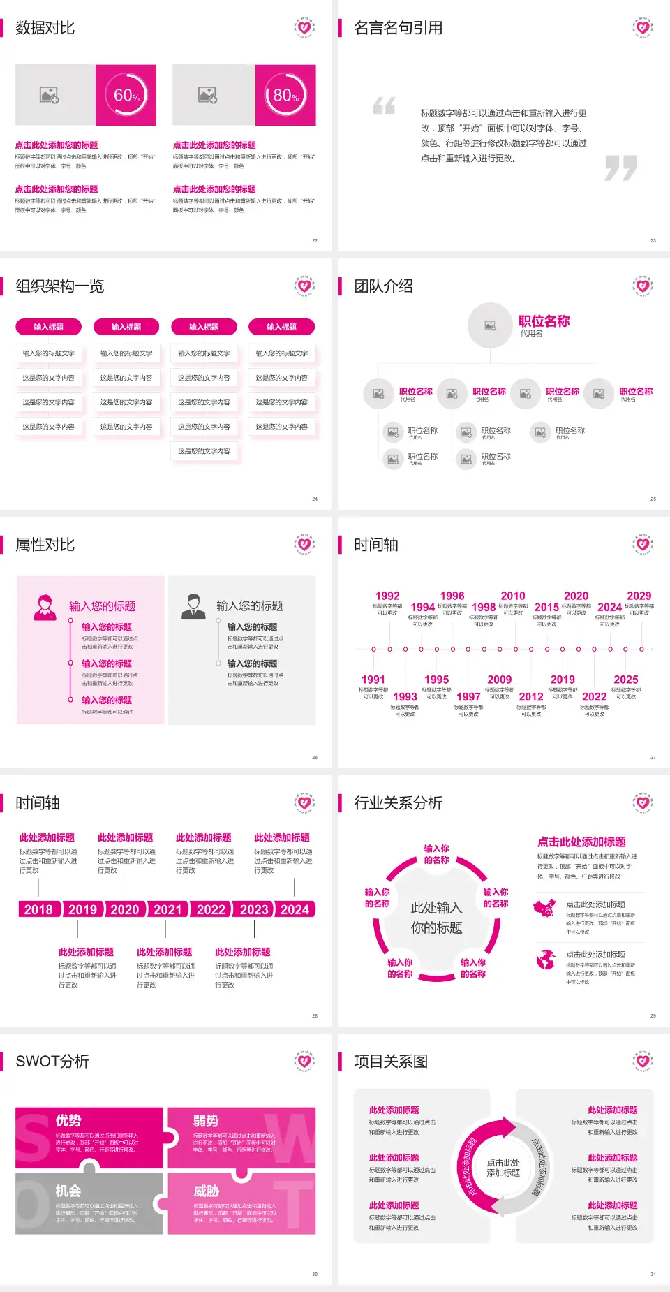 宝鸡市妇幼保健院医院简介/日常通用PPT模板4:3格式幻灯片预览图4