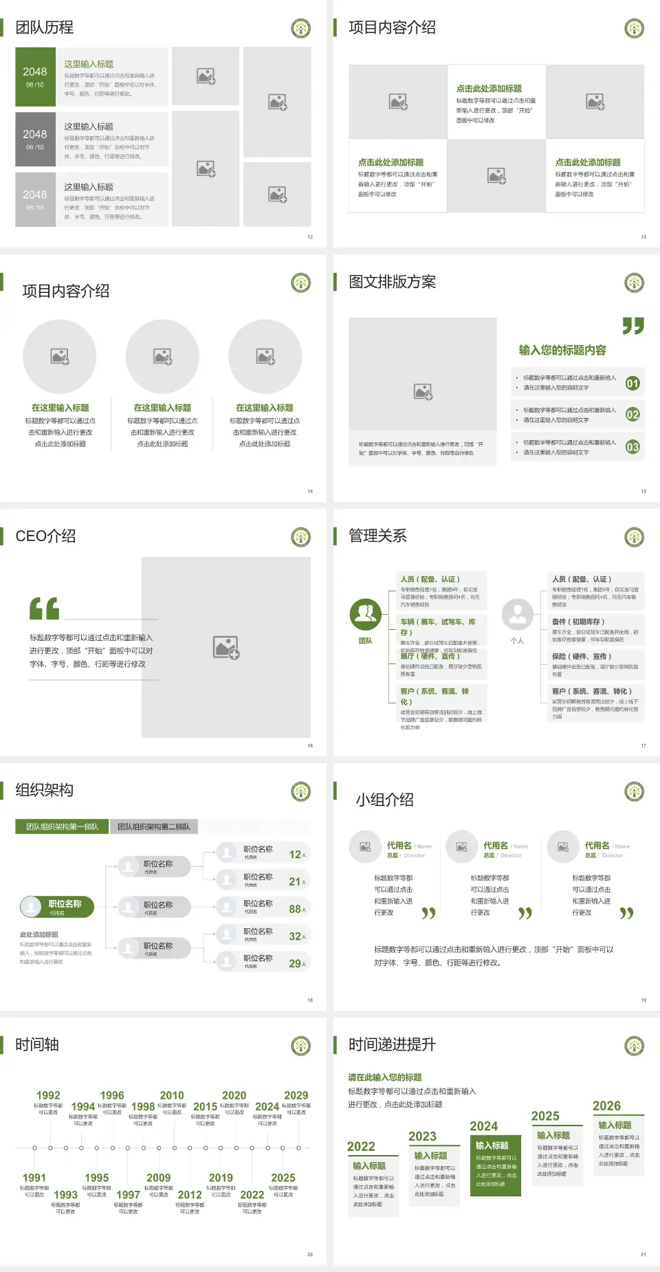 杨凌示范区医院医院管理报告PPT模板4:3格式幻灯片预览图3