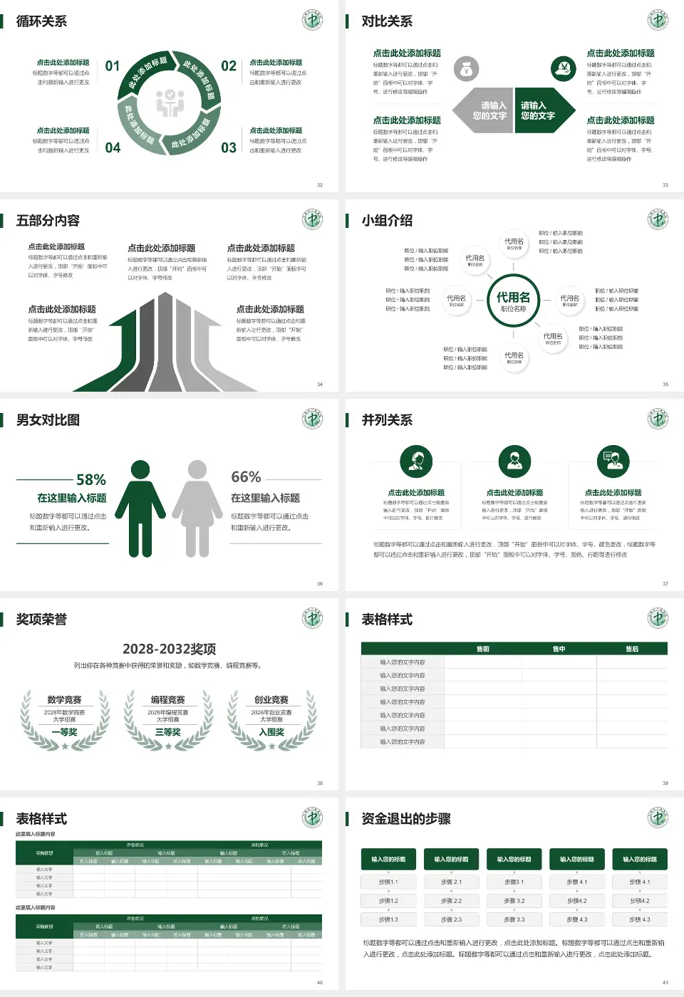 定西市中医院医院简介/日常通用PPT模板16:9格式幻灯片预览图5