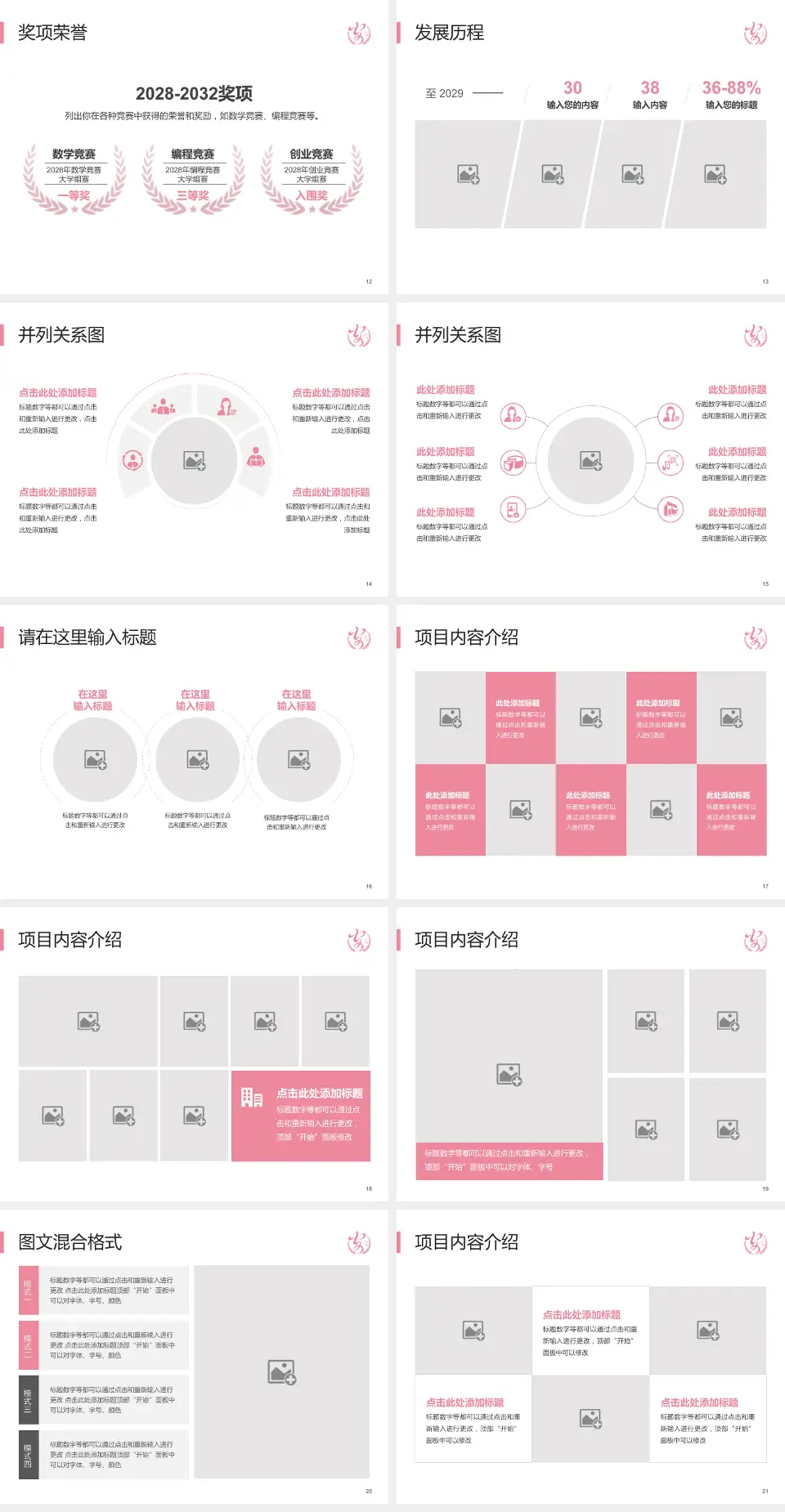 安康市妇幼保健院护理专业职业生涯规划PPT模板4:3格式幻灯片预览图3